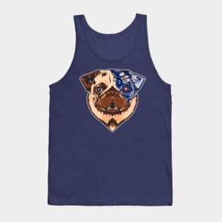 Mecha Pug Love Tank Top